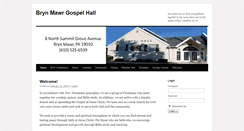 Desktop Screenshot of brynmawrgospelhall.com