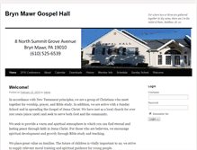 Tablet Screenshot of brynmawrgospelhall.com